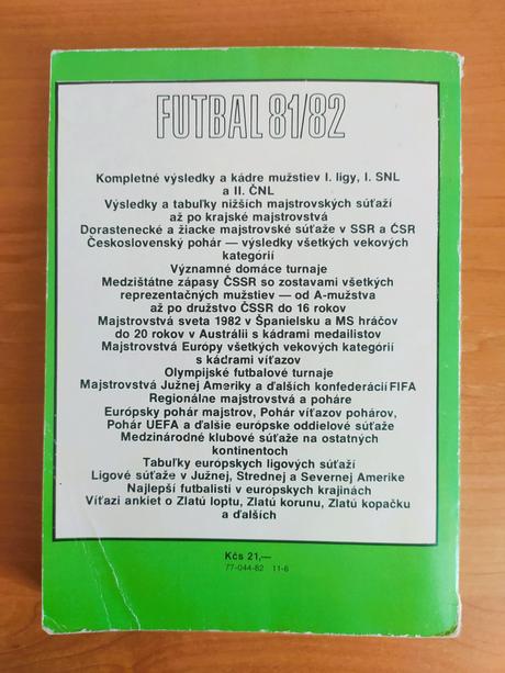 Futbal 81/82, 