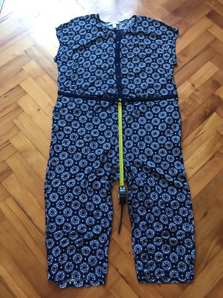 Ľahký letný dámsky overal - veľ. 54, 54
