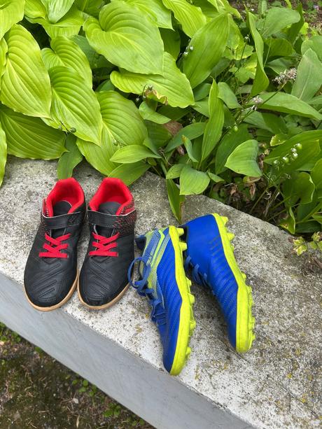 Kopačky a halovky, decathlon,32