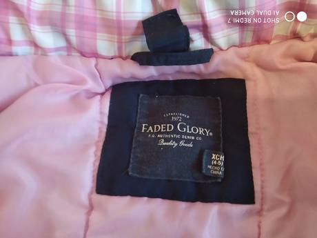 Bunda s mikinou 2 v 1, denim,104