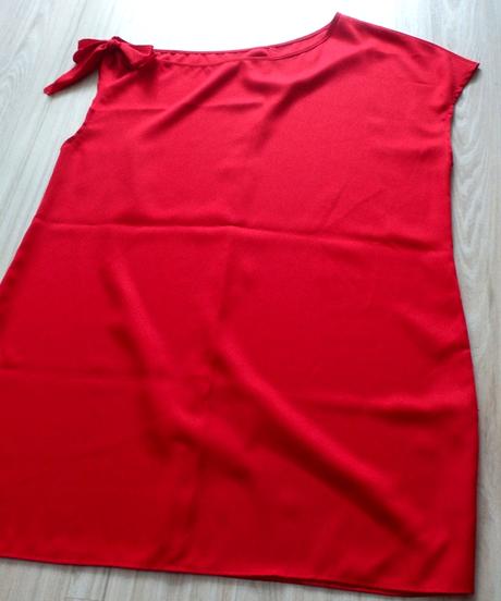 Červené letné minišaty, v.48/2xl, xxl