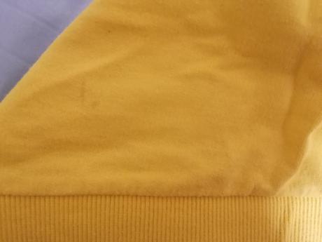 Žltá mikina, benetton,152