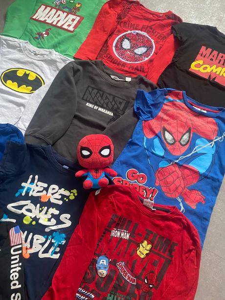 Chlapčenské mikiny a tričká veľ. 122, 122