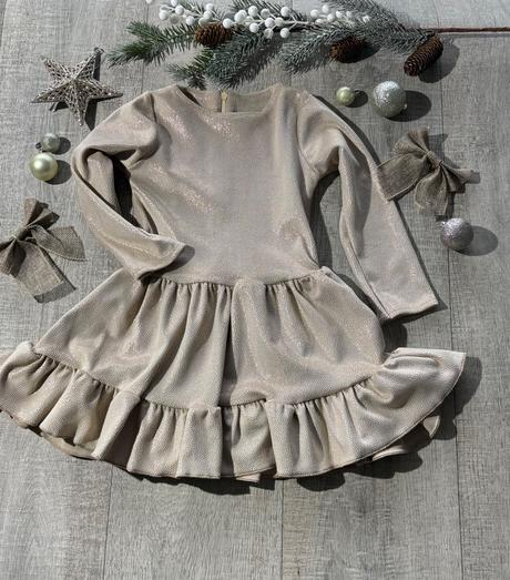 Spoločenské trblietavé šaty, active,92 - 158