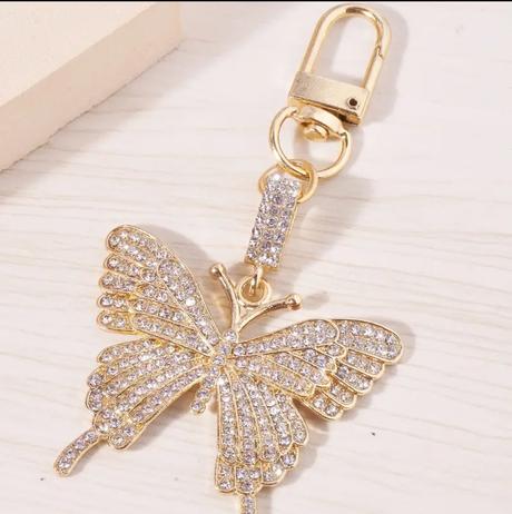 Kľúčenka / prívesok motýĺ, 