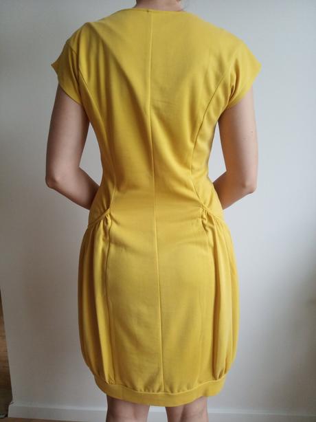 Žlte šaty andrea martiny, 38
