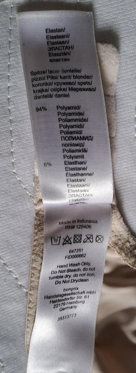 Podprsenky 75c - 2 ks, bonprix,75c