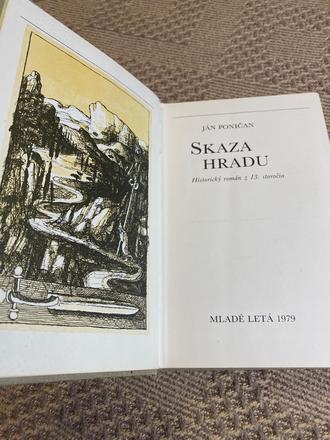 Skaza hradu historický román z 13. storočia ján po,