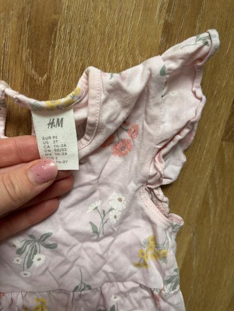 H&m bavlnene letne saty, h&m,92