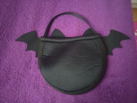 Halloween karneval kabelka upír netopier,