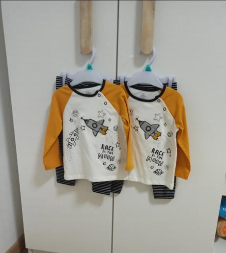 Chlapčenská súprava pre dvojičky alebo aj zvlášť, f&f,80