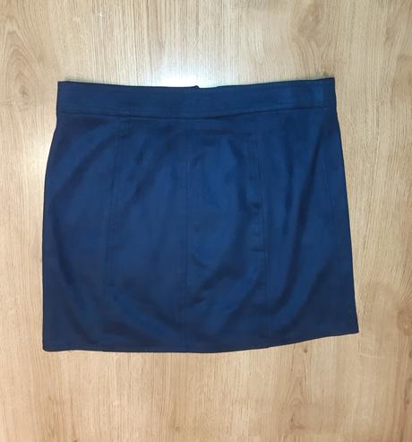 Sukňa z imitácie semišu, m