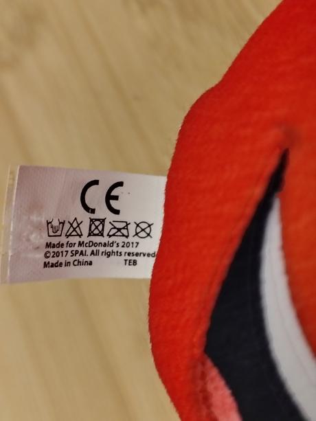 Zberateľský plyšák stopka emoji, mcdonald's,10 cm, 