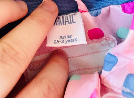 Nepremokavá bunda pršiplášť s kapucňou, 98