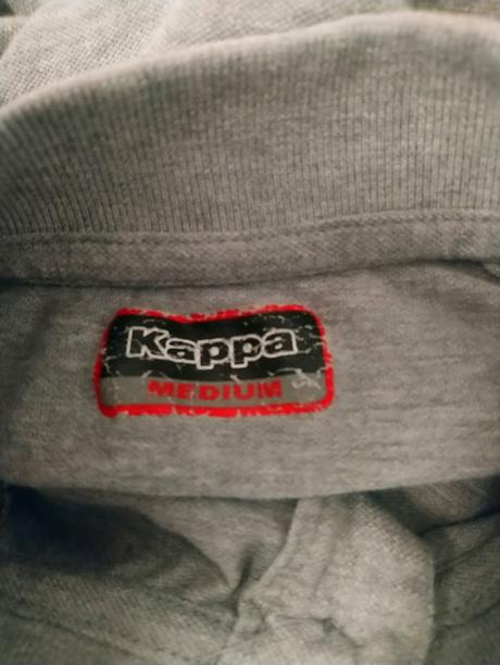 Pánske sivé tričko, kappa, m, kappa,m