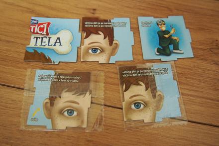 Magnetky kostíci atlas tela, 