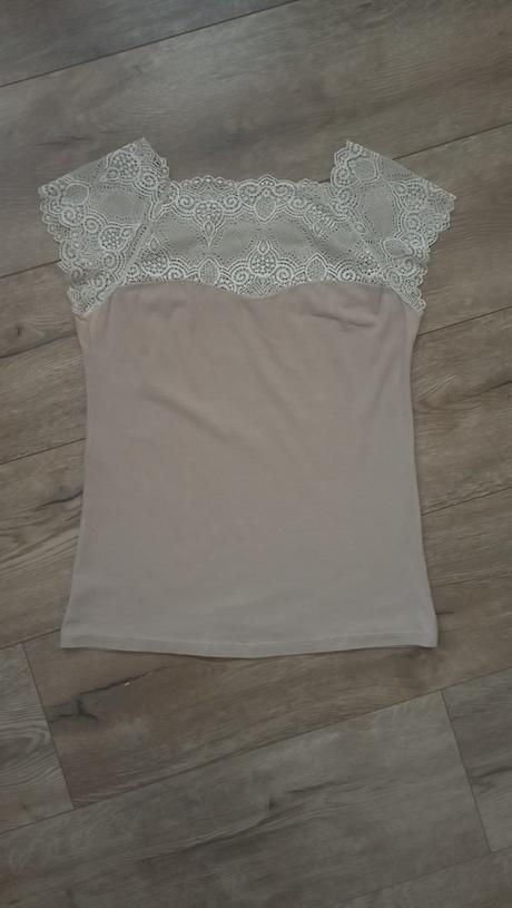 Pekné tričko s krajkou s/xs, xs