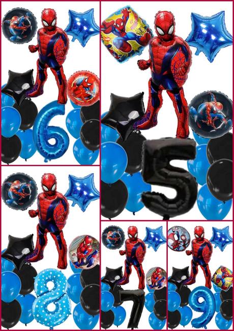 Balóny spiderman 117cm- až 15/16/17 kusov,