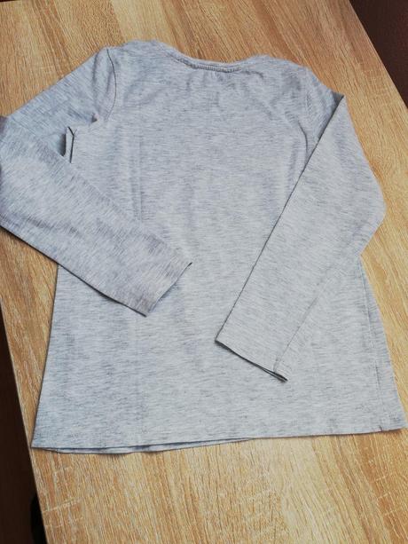 Tricko s dlhym rukavom, h&m,128