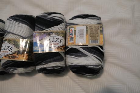 Alize burcum batik 1900 bielo sivá, 