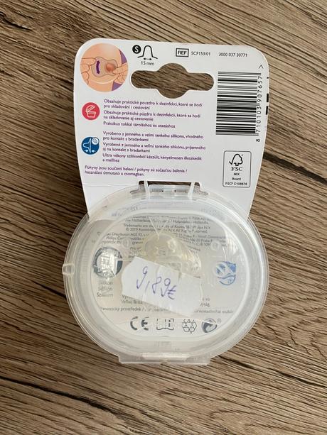 Chranice na bradavky avent s nove, 