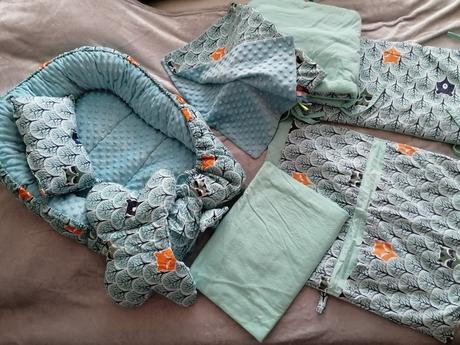 Hniezdo + sada do postieľky, šírka (cm): 150,dĺžka (cm): 150