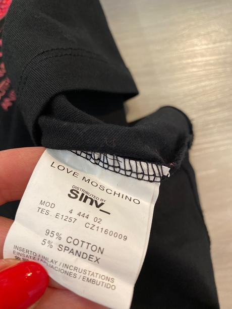 Tričko moschino, moschino,m