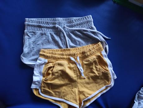 Dievčenské šortky hm veľ 140, h&m,140