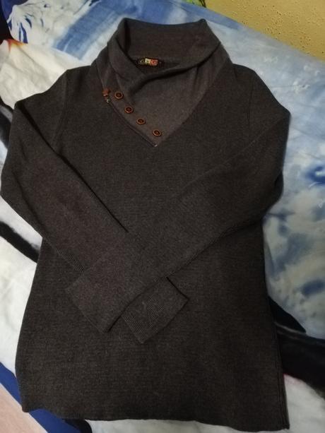 Pánsky elegantný pulóver, cactus clone,l