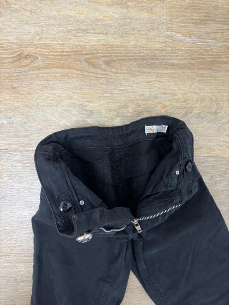 Čierne príjemné nohavice, ovs,110