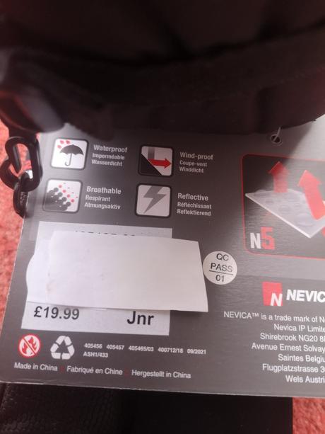 Nevica chlapčenské zimné rukavice 10-12 rokov, 140 / 146 / 152