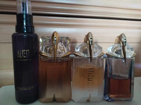 Odstreky mugler 3x alien a angel,