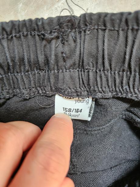 Čierne kapsače 158/164, 158