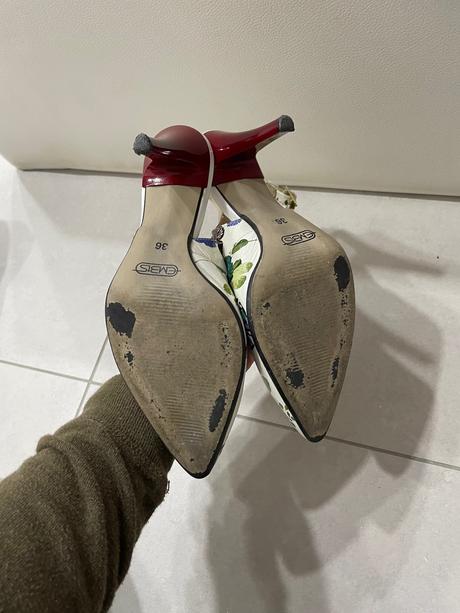 Kožené lodičky 36, 36