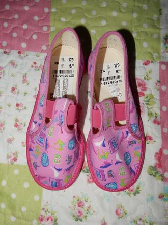 Ružové papuče, deichmann,26