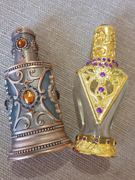 Kabelkové sklené flakóny na parfém 15 ml,