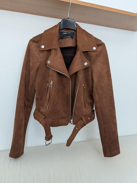 Semišová kožienka, sinsay,xs