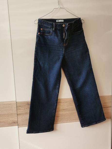 Tmavomodré rifličky zara, zara,36