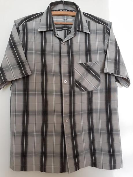 Pánska košeľa s krátkym rukávom, s