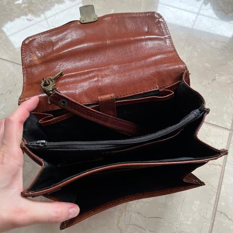 Pánska kožená taška, 