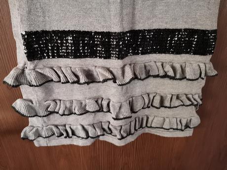 Upletove saty sivé, ovs,m