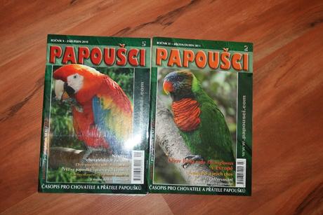 Časopisy o papagajoch,