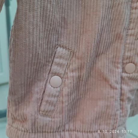 Dievčenská zateplená bunda, f&f,74