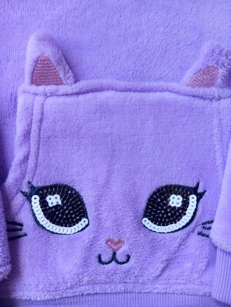 Teplá chlpatá mikina, kik,116