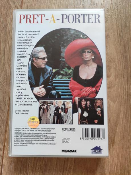 Pret-a-porter vhs,