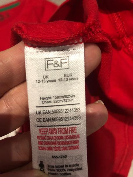 Vianočné tričko, f&f,158