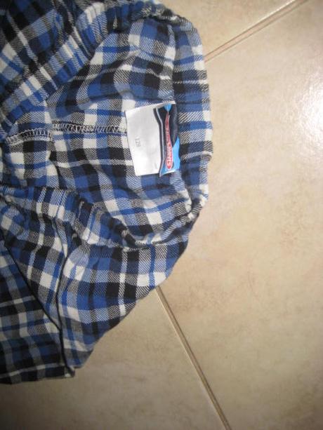 Pyžamové nohavice flanelové, c&a,128