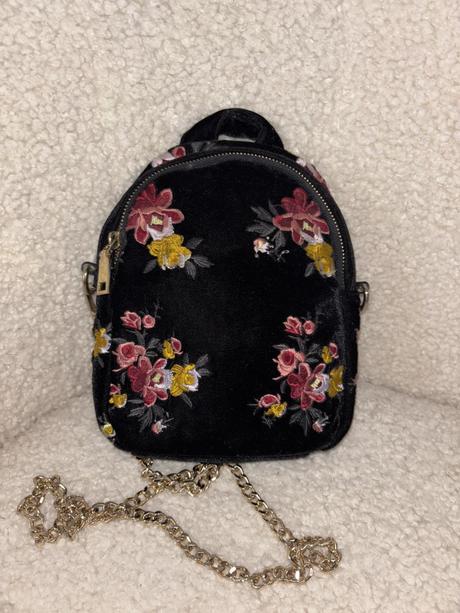 Zamatová crossbody kabelka/ruksak zara, zara