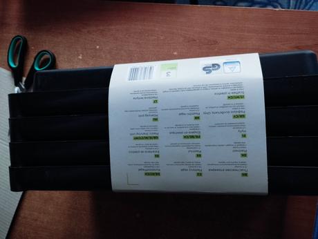 Plastový regál, 100 x 38 x 23 cm, 