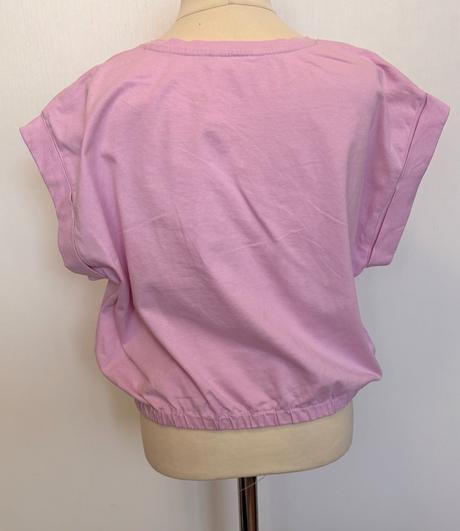 Reserved dievčenský bavlnený crop top / tričko, reserved,152